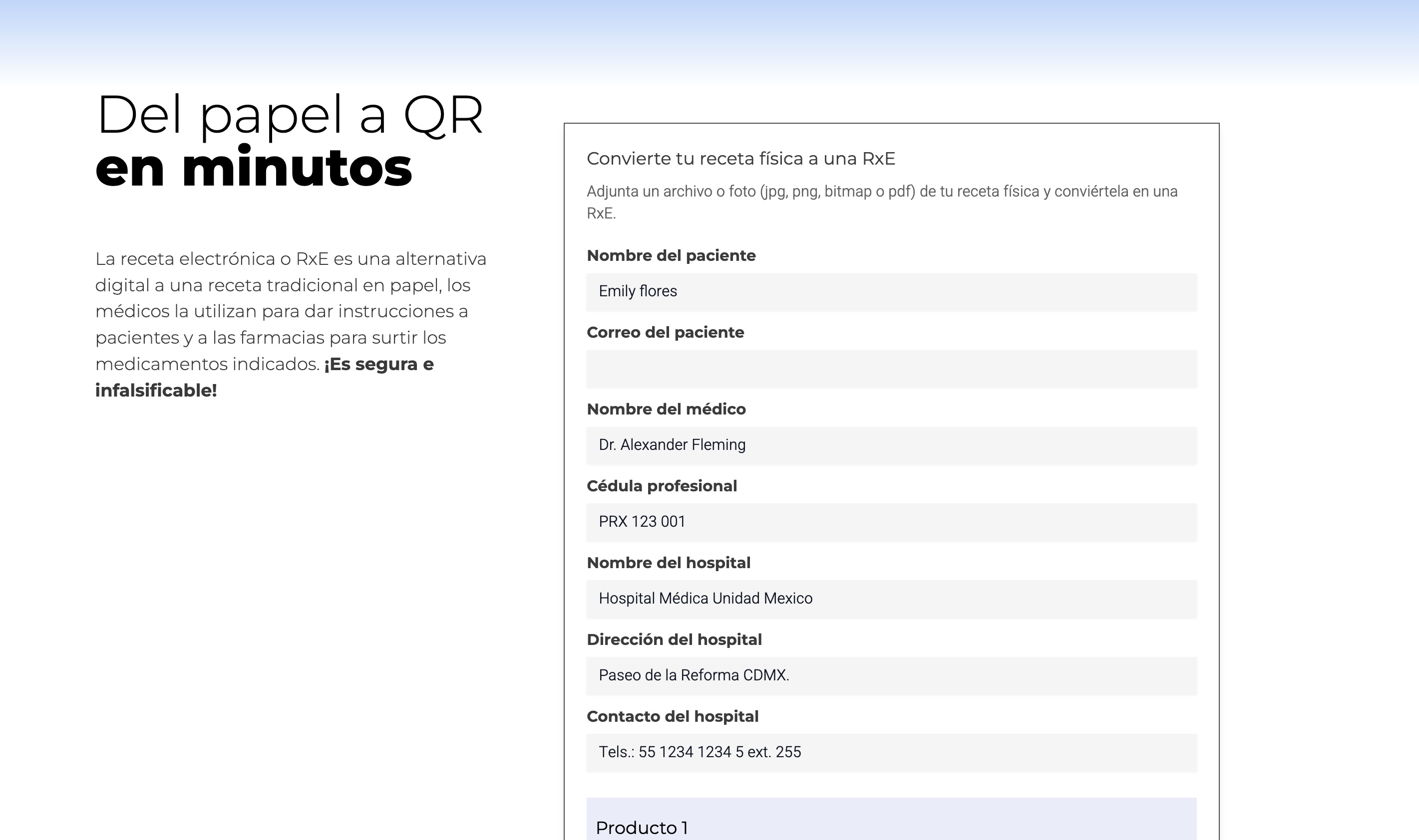 Revisa el formulario